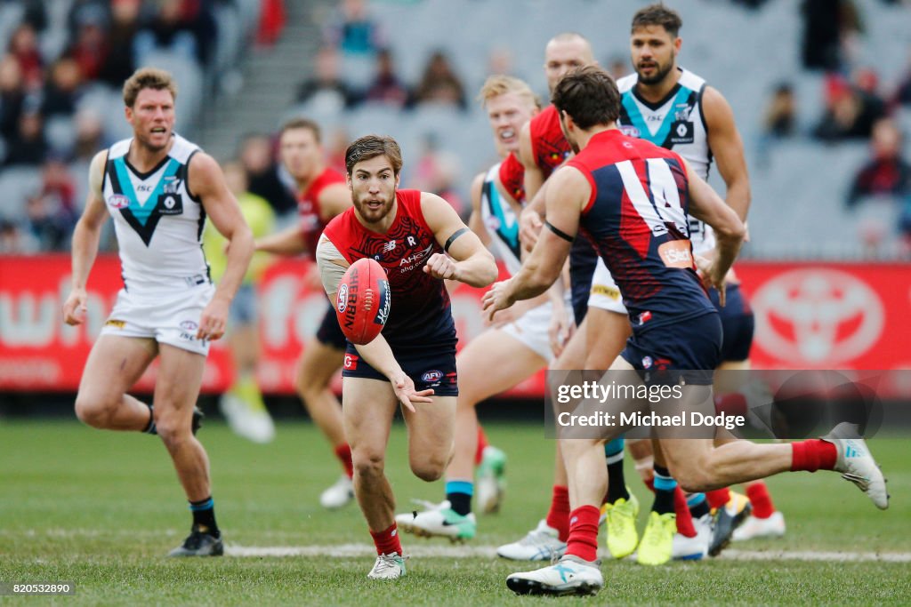 AFL Rd 18 - Melbourne v Port Adelaide