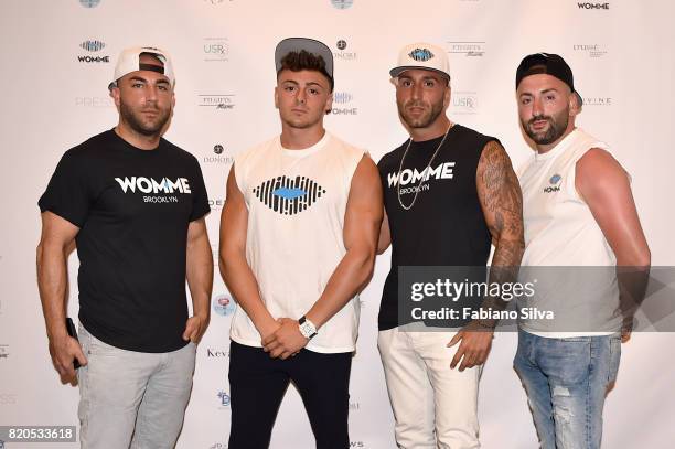 Guests attend the Keva J Swimwear S/S 2018 fashion show at Loews Miami Beach Hotel on July 21, 2017 in Miami Beach, Florida.