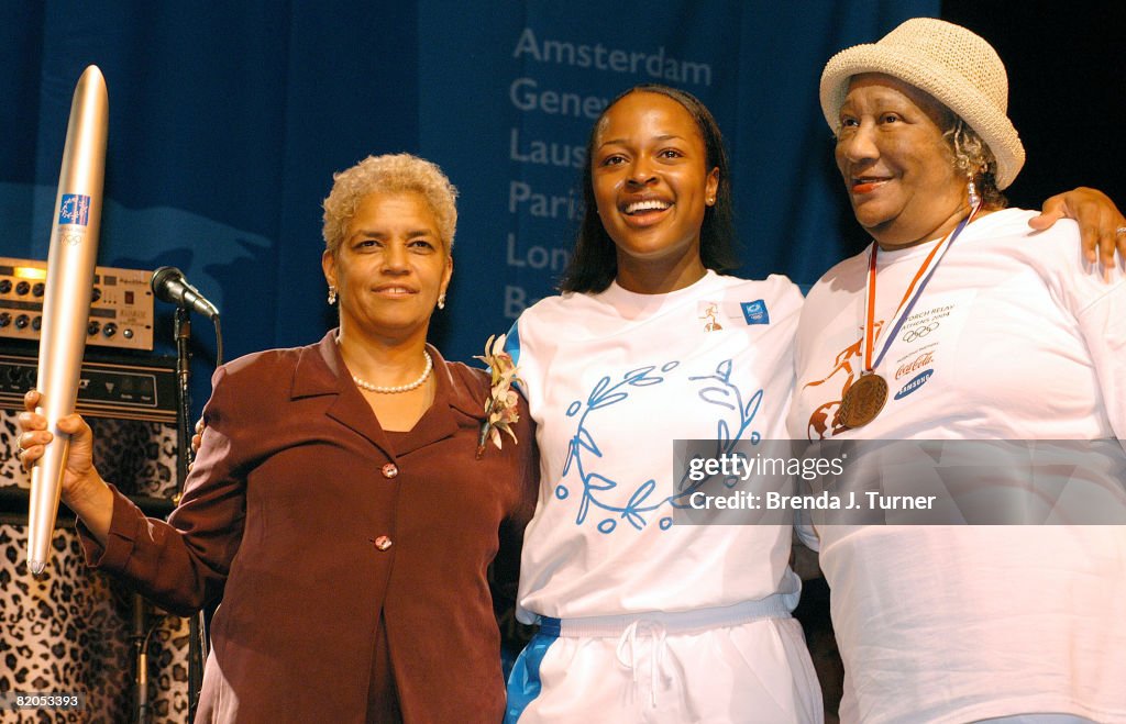 2004 Olympic Torch Relay Celebration In Atlanta