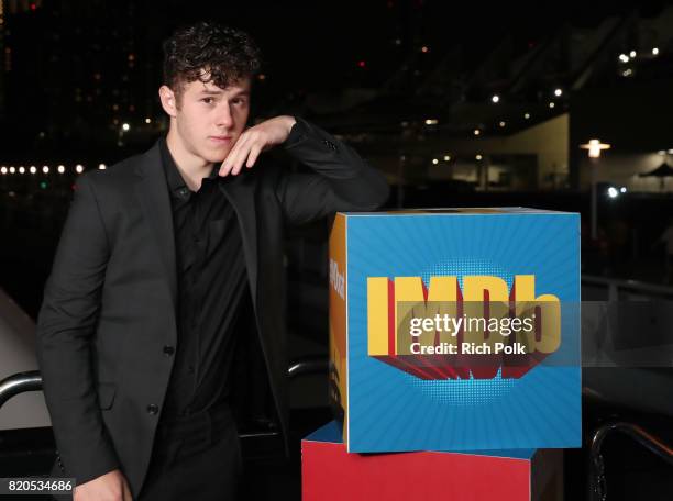 Actor Nolan Gould attends the #IMDboat Party at San Diego Comic-Con 2017, Presented By XFINITY on The IMDb Yacht on July 21, 2017 in San Diego,...