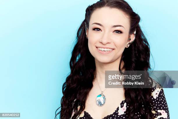 Actress Jodelle Ferland from SyFy's 'Dark Matter' poses for a portrait during Comic-Con 2017 at Hard Rock Hotel San Diego on July 21, 2017 in San...