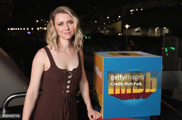 Actor Valorie Curry of "The Tick" attends the #IMDboat Party at San Diego Comic-Con 2017, Presented By XFINITY on The IMDb Yacht on July 21, 2017 in...