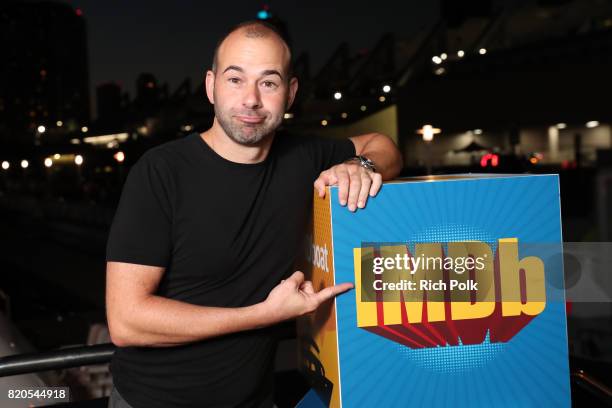 Actor James Murray attends the #IMDboat Party at San Diego Comic-Con 2017, Presented By XFINITY on The IMDb Yacht on July 21, 2017 in San Diego,...