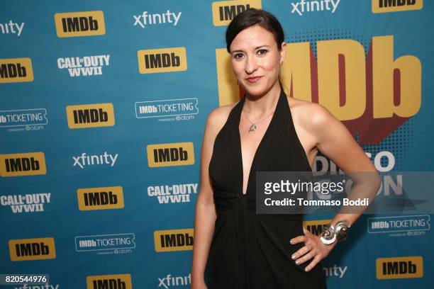Actor Jennifer Muro attends the #IMDboat Party at San Diego Comic-Con 2017, Presented By XFINITY on The IMDb Yacht on July 21, 2017 in San Diego,...