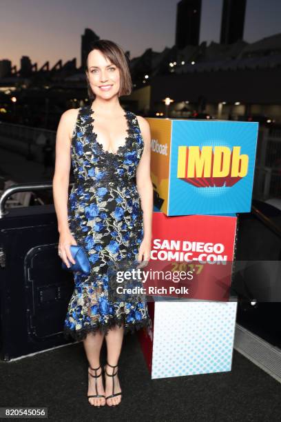 Actor Julie Ann Emery attends the #IMDboat Party at San Diego Comic-Con 2017, Presented By XFINITY on The IMDb Yacht on July 21, 2017 in San Diego,...