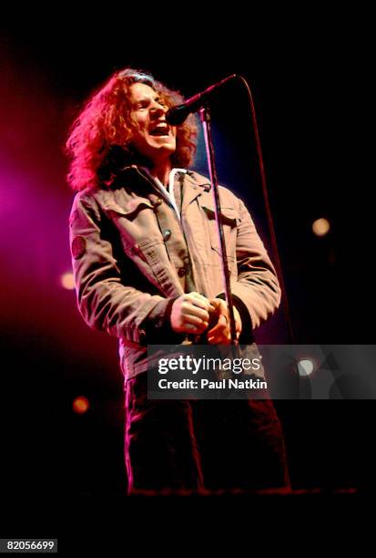 Eddie Vedder of Pearl Jam on 3/2/94 in Chicago, Il.