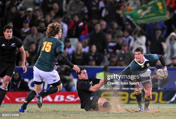 Piri WEEPU / Morne Steyn - - Afrique du Sud / Nouvelle Zelande - Tri Nations - Bloemfontein ,