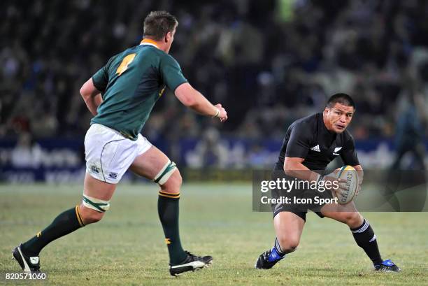 Keven Mealamu - - Afrique du Sud / Nouvelle Zelande - Tri Nations - Bloemfontein ,