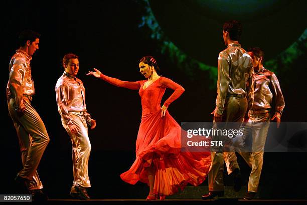 The Riverdance Company performs a Broadway-style musical in Beijing on July 24 with the song and dance extravaganza which has proved a worldwide hit...