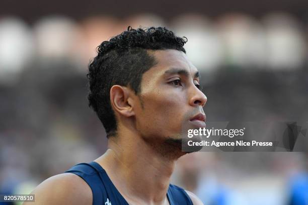 Wayde Van Niekerk of South Africa men's 400m during the IAAF Diamond League Meeting Herculis on July 21, 2017 in Monaco, Monaco.