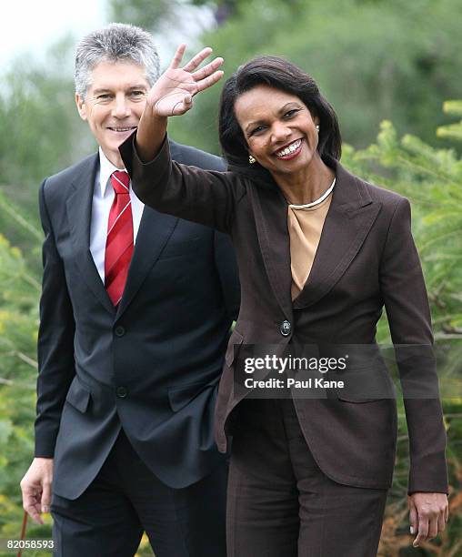 Condoleezza Rice Wave 277 Dr Condoleezza Rice Stock Photos, High-Res Pictures, and Images ...