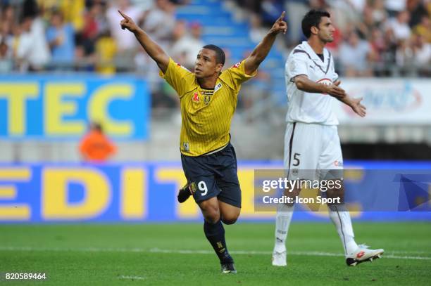 Joie Charlie DAVIES - - Sochaux / Bordeaux - 2eme journee de Ligue 1,