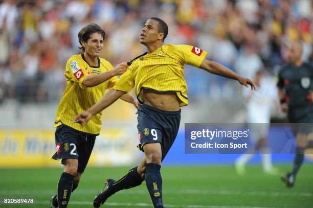 Joie Charlie DAVIES - - Sochaux / Bordeaux - 2eme journee de Ligue 1,