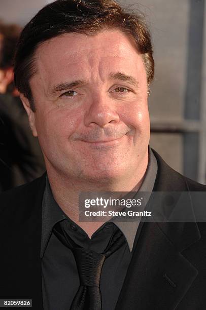 Nathan Lane arrives at theWorld Premiere of "Swing Vote" at the El Capitan Theatre on July 24, 2008 in Hollywood, California.