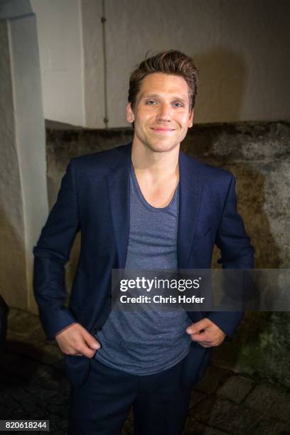 Hanno Koffler attend the 'Jedermann' premiere celebration during the Salzburg Festival 2017 on July 21, 2017 in Salzburg, Austria.