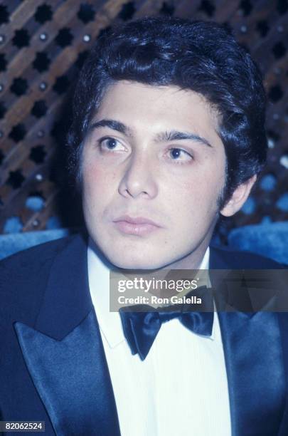 Singer Paul Anka attending the premiere party for "Tony Rome" on November 14, 1967 at El Toledo Restaurant in New York City, New York.