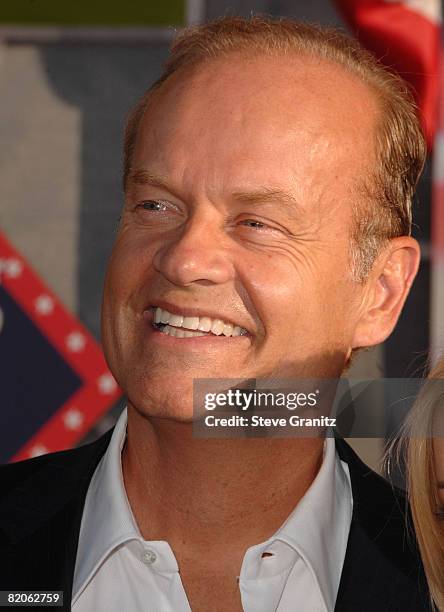 Kelsey Grammer arrives at theWorld Premiere of "Swing Vote" at the El Capitan Theatre on July 24, 2008 in Hollywood, California.