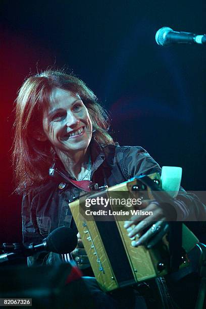 The Ceilidh perform at the WOMAD festival on July 25, 2008 in Wiltshire, England.