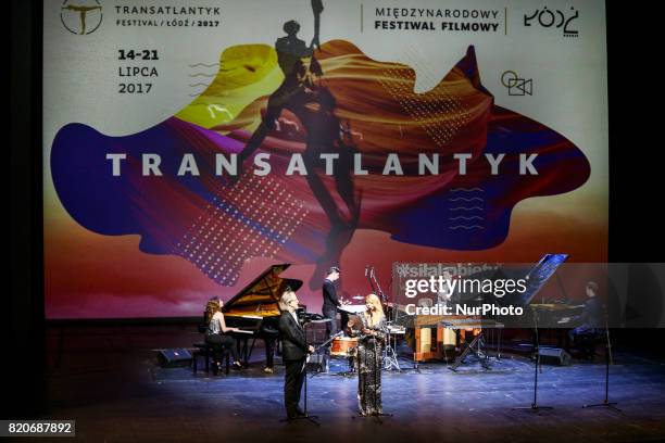 The closing gala of the 7th Transatlantyk Film Festival in Lodz, Poland on 21 July , 2017.