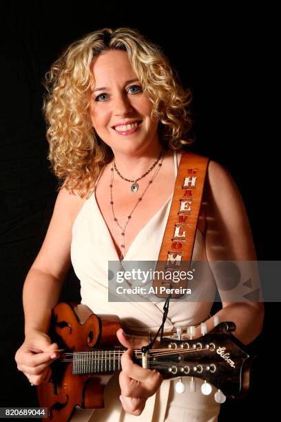 Musician Amy Helm poses for a portrait at City Winery on July 6, 2017 in New York City.