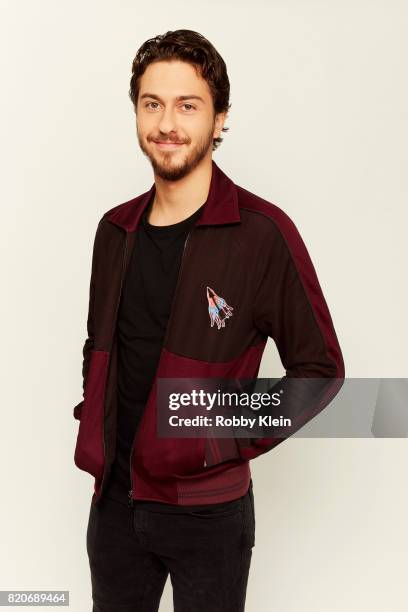 Actor Nat Wolff from Netflix's 'Death Note' poses for a portrait during Comic-Con 2017 at Hard Rock Hotel San Diego on July 20, 2017 in San Diego,...
