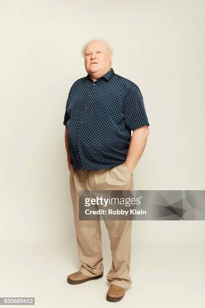 Actor Colin Baker, previously of BBC's 'Classic Doctor Who' poses for a portrait during Comic-Con 2017 at Hard Rock Hotel San Diego on July 20, 2017...