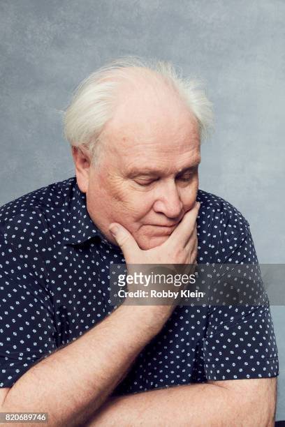 Actor Colin Baker, previously of BBC's 'Classic Doctor Who' poses for a portrait during Comic-Con 2017 at Hard Rock Hotel San Diego on July 20, 2017...