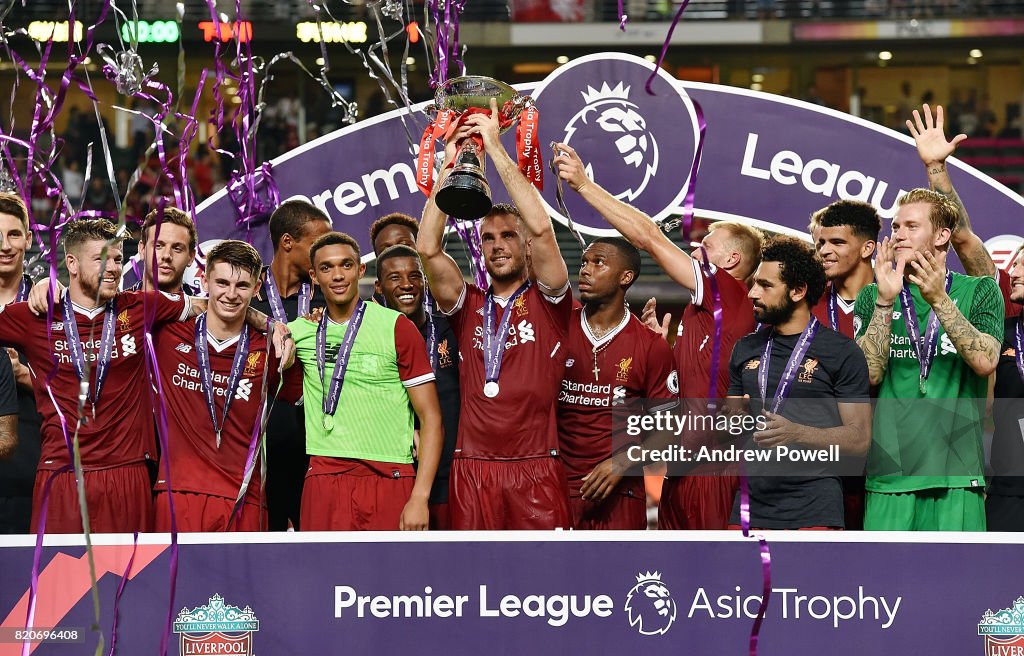 Liverpool FC v Leicester City FC: Premier League Asia Trophy