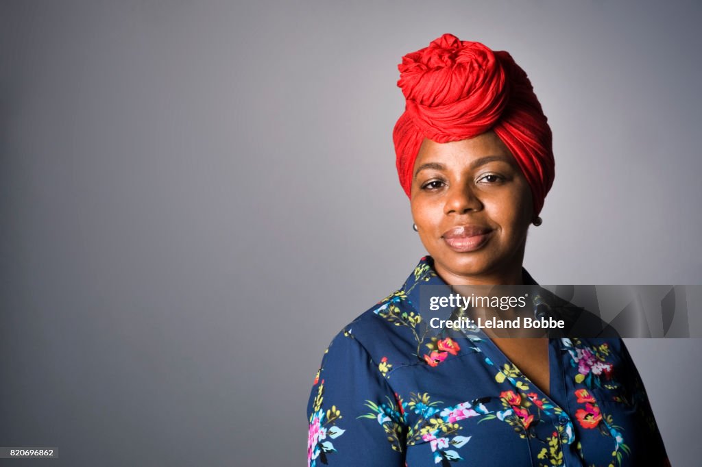 Portrait of African American Woman