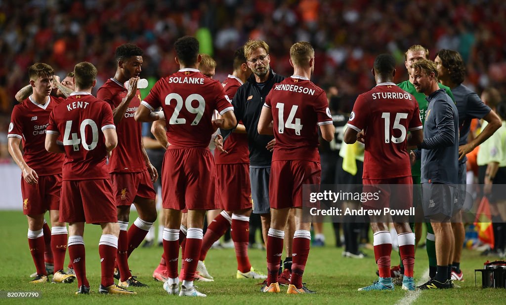 Liverpool FC v Leicester City FC: Premier League Asia Trophy