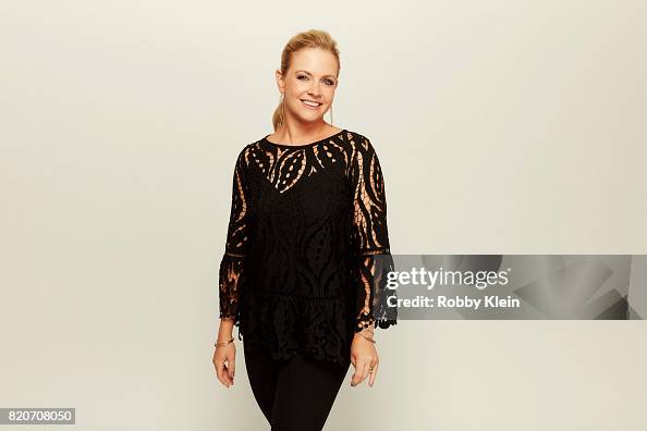 Actress Melissa Joan Hart from "The Watcher in the Woods" poses for a