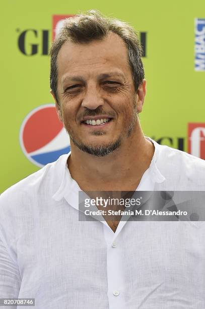 Gabriele Muccino attends Giffoni Film Festival 2017 Day 9 Photocall on July 22, 2017 in Giffoni Valle Piana, Italy.