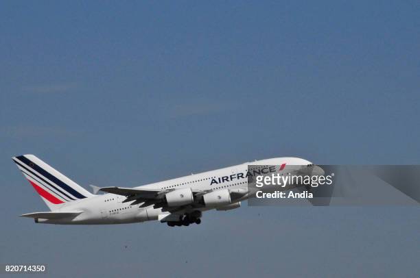 Air France A380 -F-HPJD.
