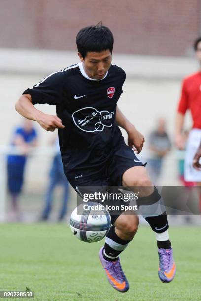 Nam TAE HEE - - Valenciennes / Reims - Match amical a Chauny,