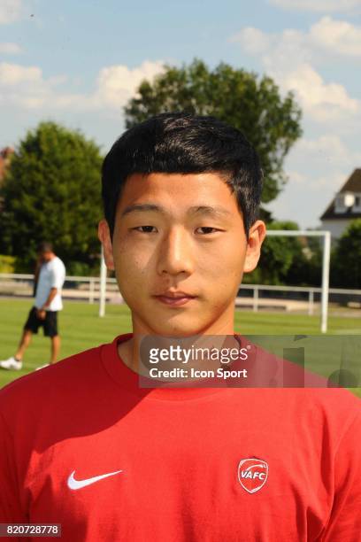 Nam TAE HEE - - Valenciennes / Reims - Match amical a Chauny,