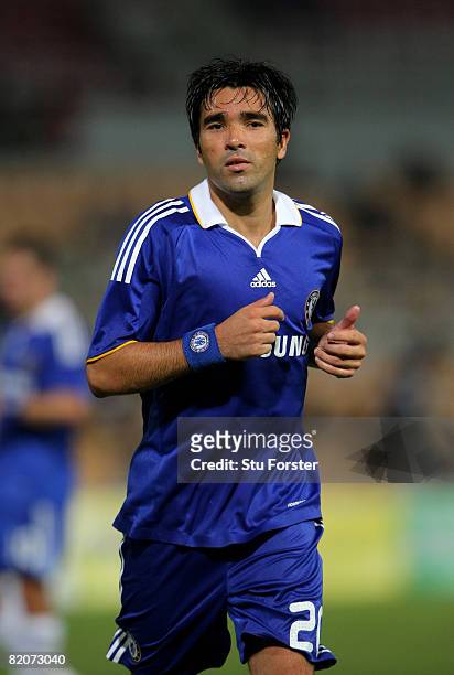 Chelsea player Deco makes a run during the Macau International Football challenge between Chelsea and Chengdu Blades FC at Macau stadium on July 26,...
