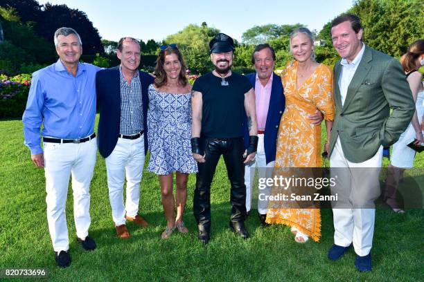 Peter Marino attends ARF in the Garden of Peter Marino at a Private Residence on July 15, 2017 in Southampton, NY.