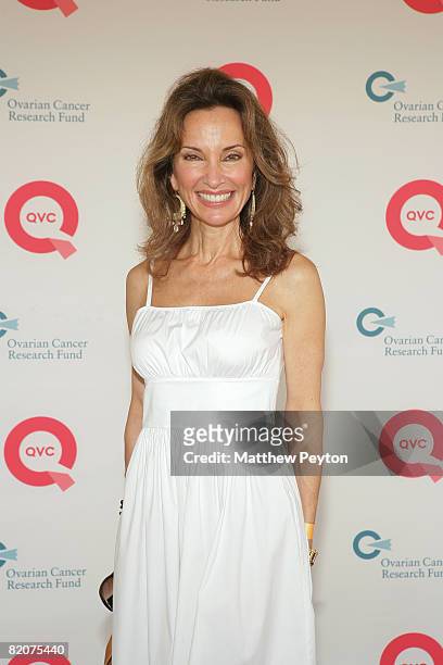 Actress Susan Lucci attends QVC Live from the Hamptons at Nova's Ark July 26, 2008 in Watermill, New York.