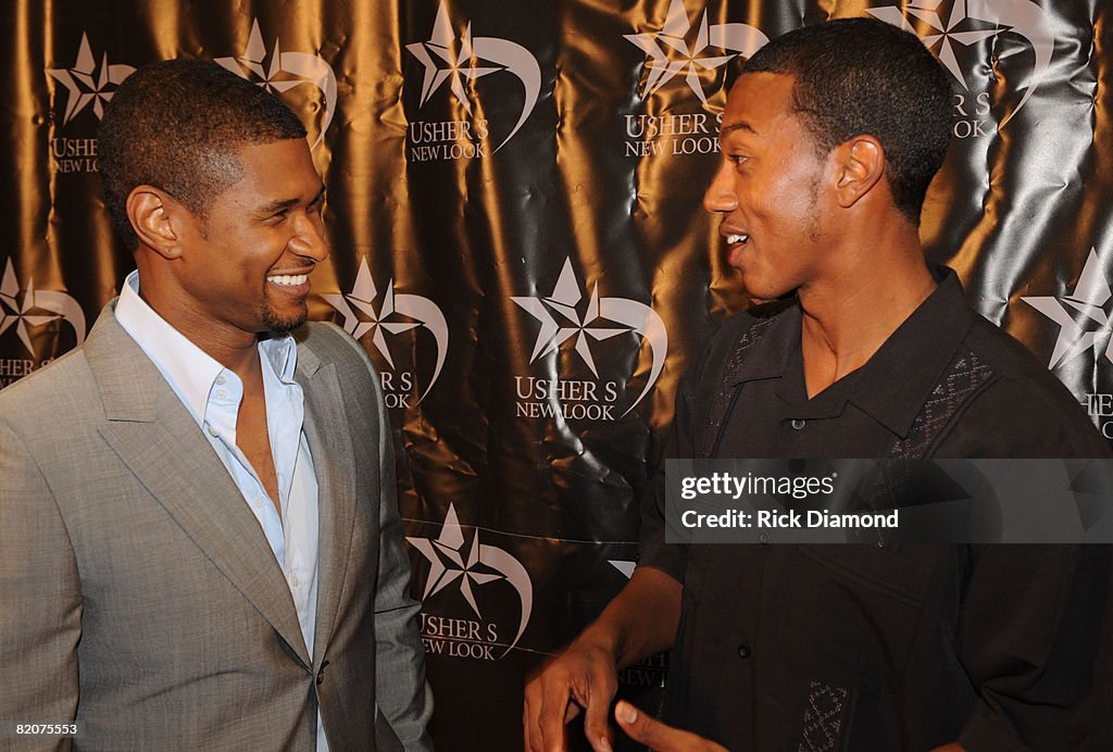 Usher Raymond IV Launches UCast Podcast series at Tiffany & Co. - Atlanta