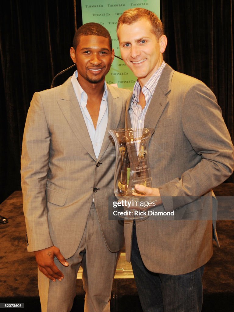 Usher Raymond IV Launches UCast Podcast series at Tiffany & Co. - Atlanta
