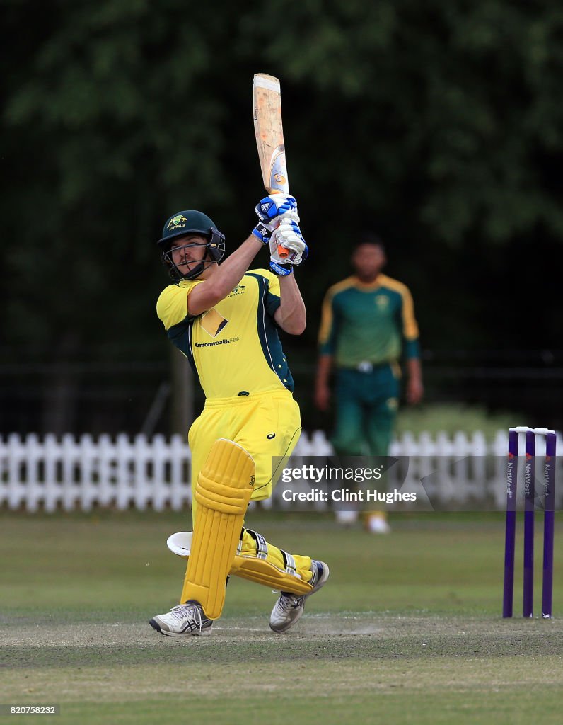 Australia v South Africa - T20: INAS Tri-Series