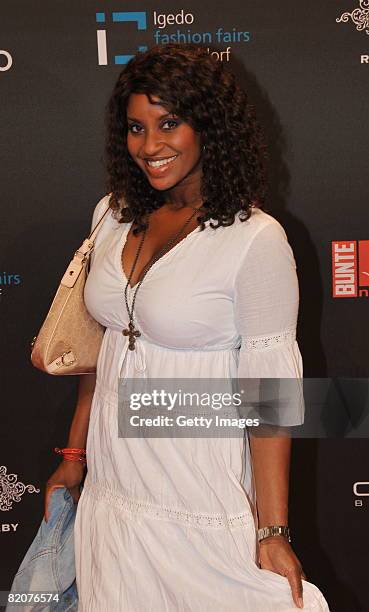 Liz Baffoe attends at the New Faces Award on July 26, 2008 in Duesseldorf, Germany.