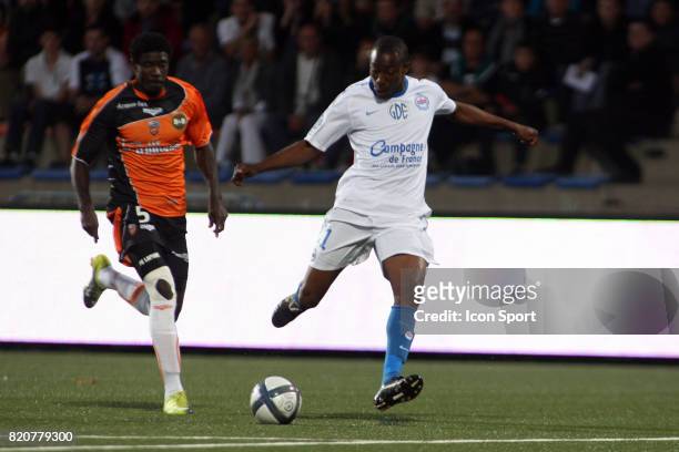 Bruno ECUELE MANGA / Livio NABAB - - Lorient / Caen - 6e journee Ligue 1,