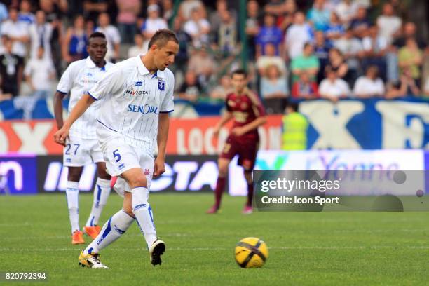 Dariusz DUDKA - - Auxerre / Lyon - 35e journee Ligue 1,