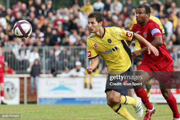 Vincent NOGUEIRA / Lesly MALOUDA - - Sochaux / Dijon - Match de preparation ,