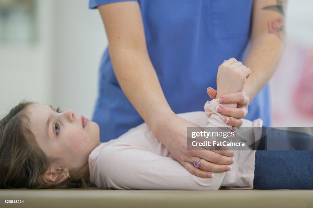 Sad Girl In Hospital