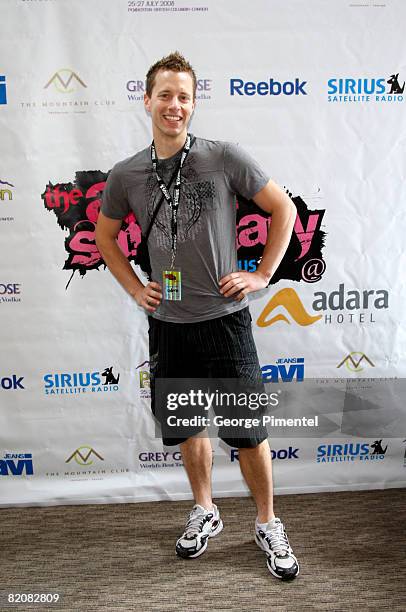 Andrew Pacey visits The Artist Sanctuary presented by Sirius Satellite Radio - Produced by Know Affiliation Day 2 at the Adara Hotel on July 27, 2008...