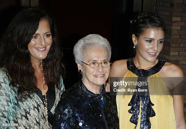 Angela Missoni, Rosita Missoni and Margherita Missoni