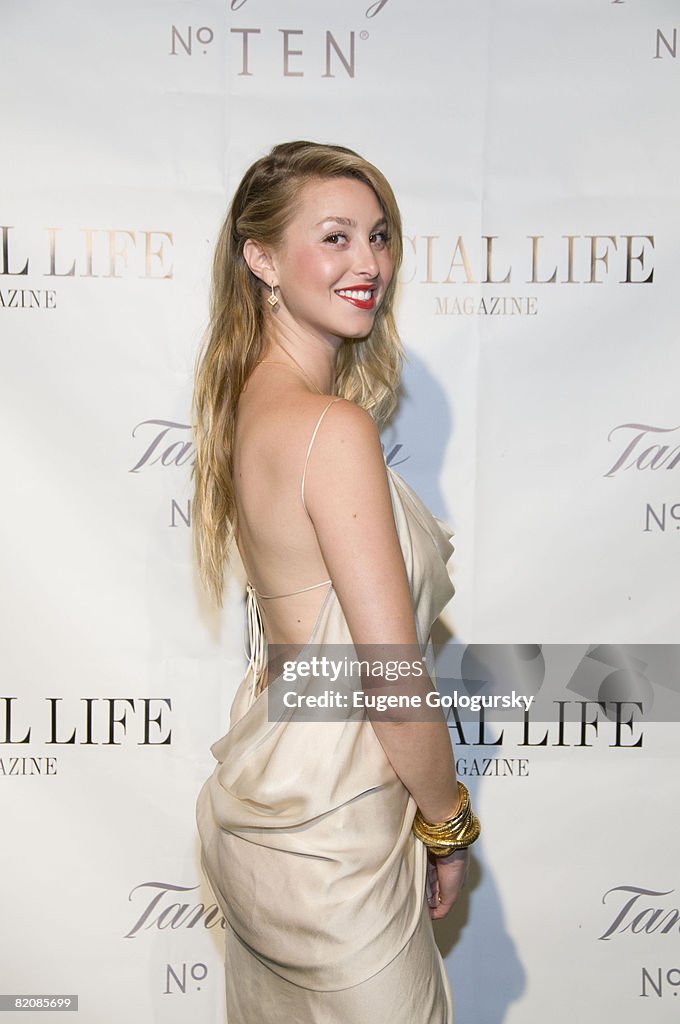 Social Life Magazine June Release Hosted By Whitney Port By SARAR And Peroni