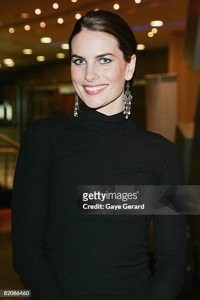 Actress Jolene Anderson attends the after party for the 2008 Helpmann Awards at Star City Casino on July 28, 2008 in Sydney, Australia.